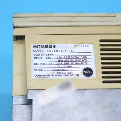 Used 1.5KW Mitsubishi FR-A024-22V Inverter Fast - MITSUBISHI