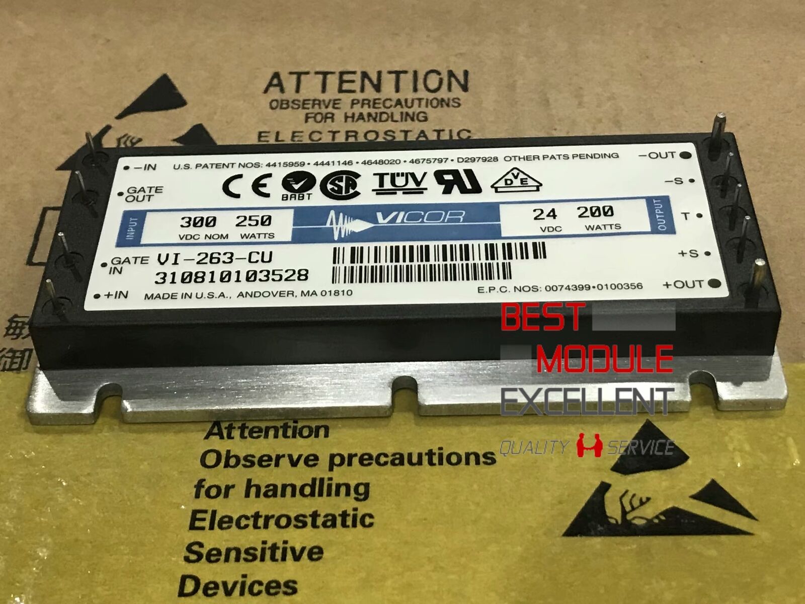 new 1PCS VICOR VI-263-CU power supply module VI263CU Quality Assurance - VICOR