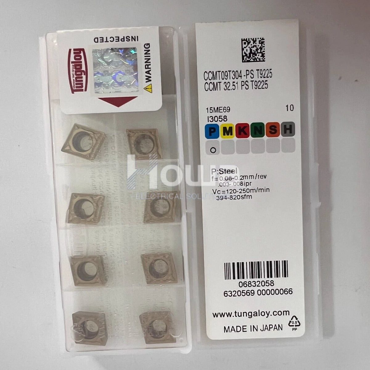 10Pcs/BOX Tungaloy CCMT09T304-PS T9225 CCMT32.51-PS Carbide Insert Turning Blade