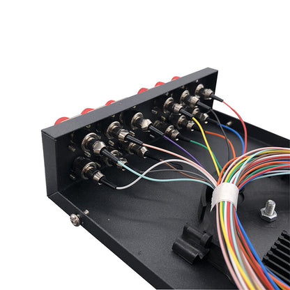 new 12-port FC fiber optic terminal box fully equipped with pigtail single-mode flan
