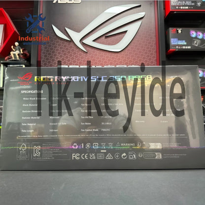 ASUS ROG RYUO IV 360 ARGB AIO Liquid CPU Cooler 360mm Radiator,~