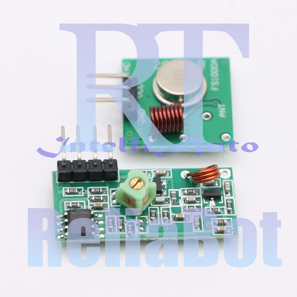 1PCS 433 Mhz DC 5V RF Transmitter & Receiver Module for Arduino Raspberry