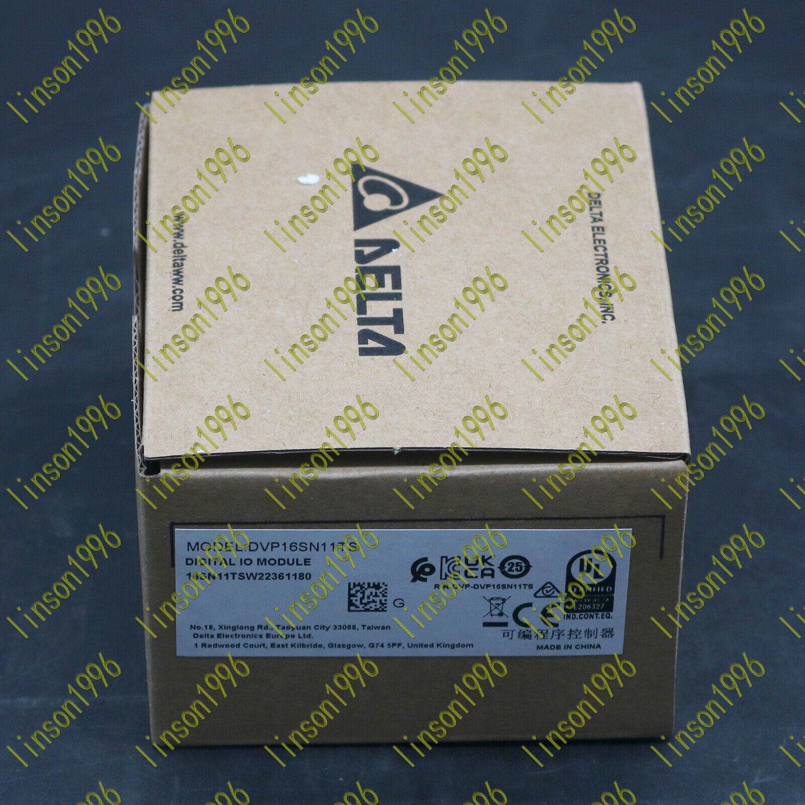 Delta DVP16SN11TS PLC 16DO Transistor PNP Output Digital Mod - DELTA