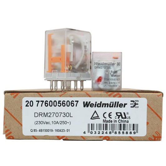10PCS WEIDMULLER DRM270730L Intermediate Relay - WEIDMULLER