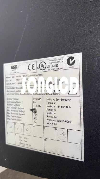 1PCS 590P/0110/500/0011 UK AN Adapter - OMRON