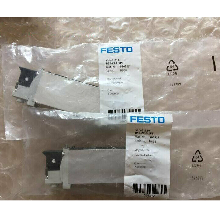 new ONE  FESTO solenoid valve VUVG-B14-B52-ZT-F-1P3 566517 spot stock FESTO