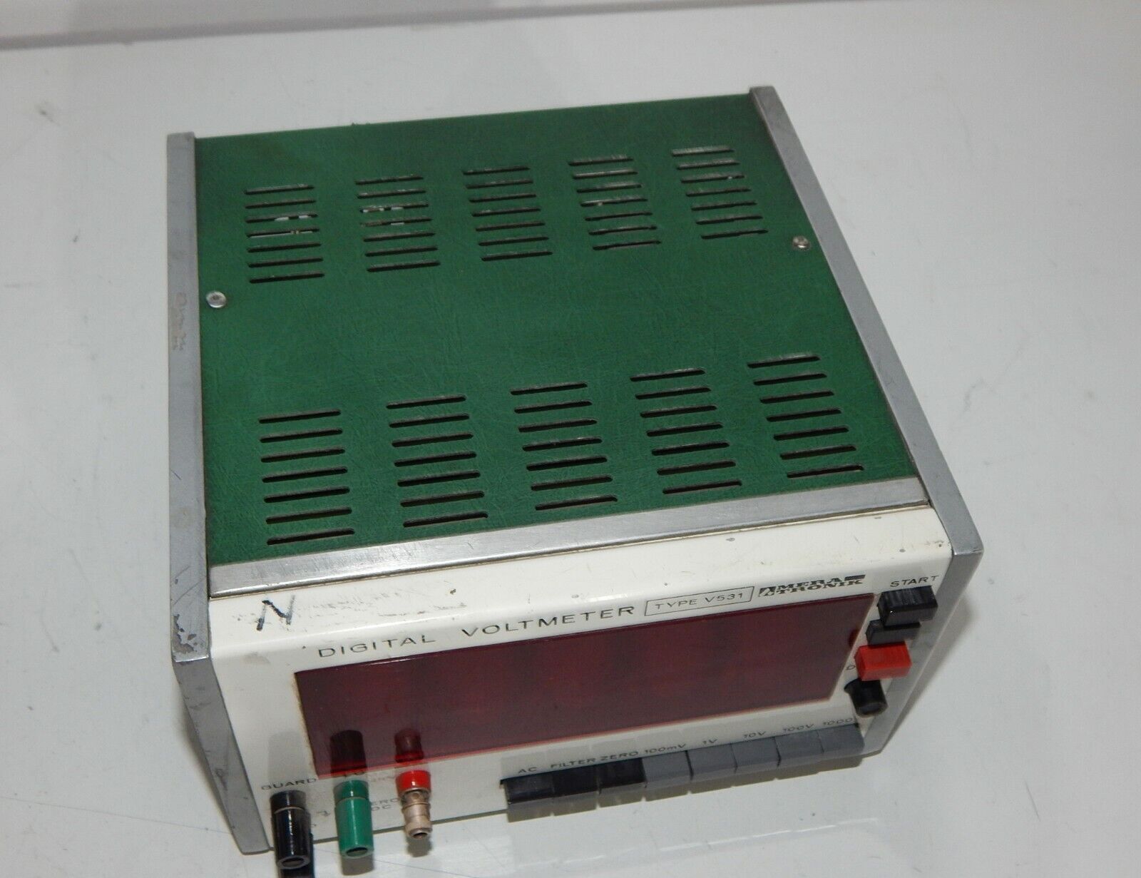 used Measuring device digital voltmeter V531 MERATRONIK - NIXIE tube 4x Z566M 1x...