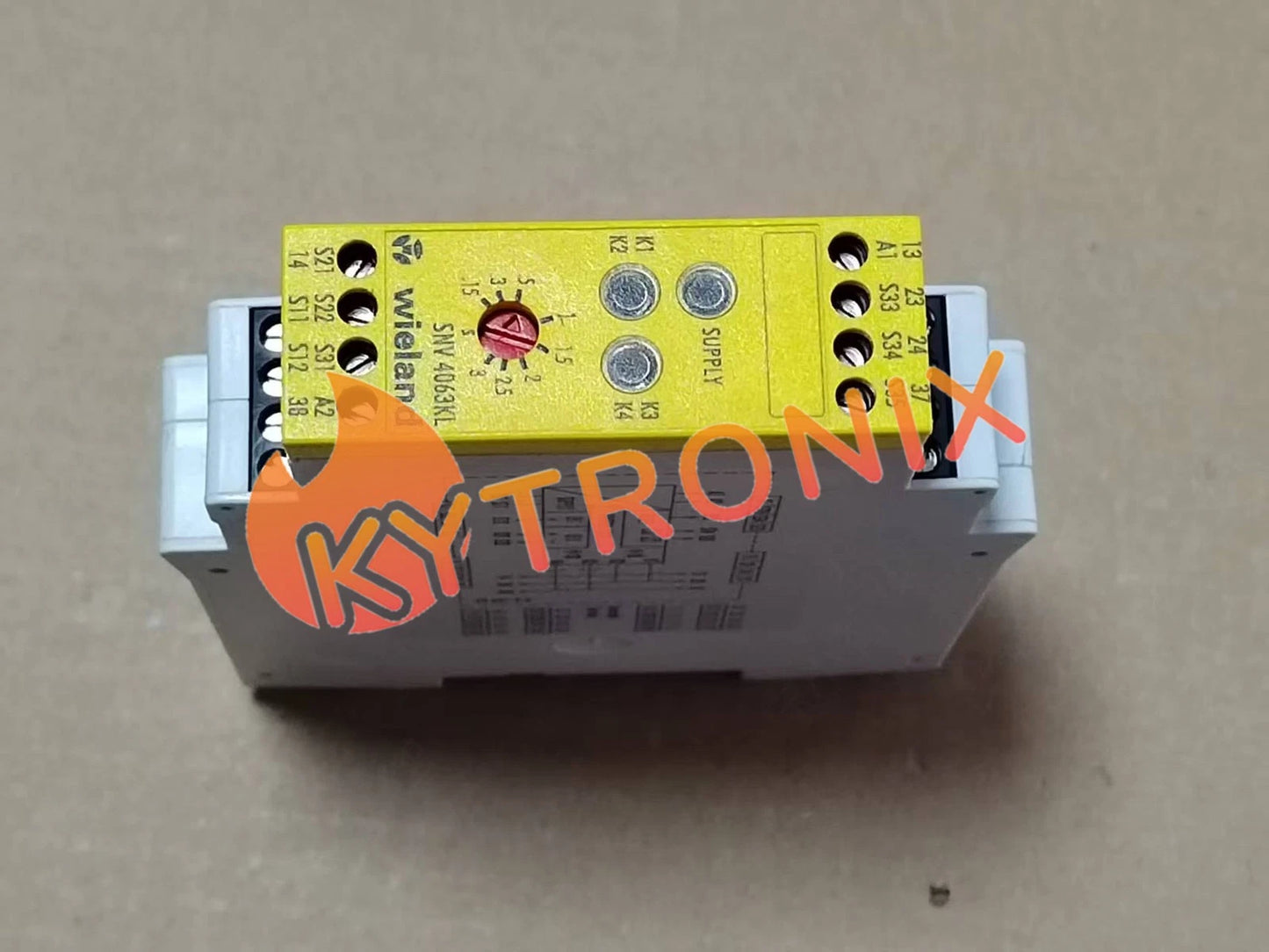 FOR WIELAND SNV 4063KL Safety Relay R1.188.0610.0 Control Logic 24VDC
