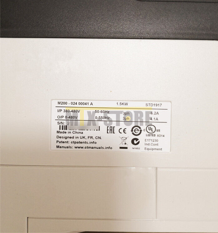 new 1PCS ONES C200-02400041A replace nidec M200-02400041A 1.5KW 2 - ONES CO., LTD.