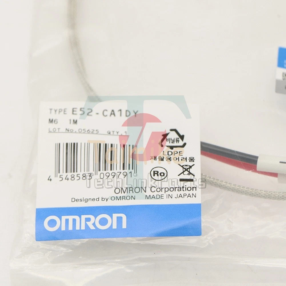 1PC Omron E52-CA1DY M6 1M Thermocouple E52CA1DY Free Shipping