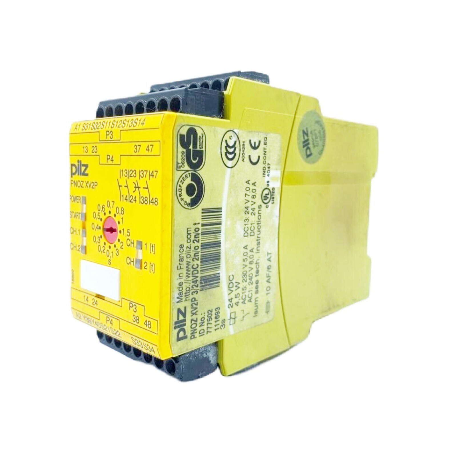 New Safety Relay PNOZ XV2P 777500 in Box - PILZ