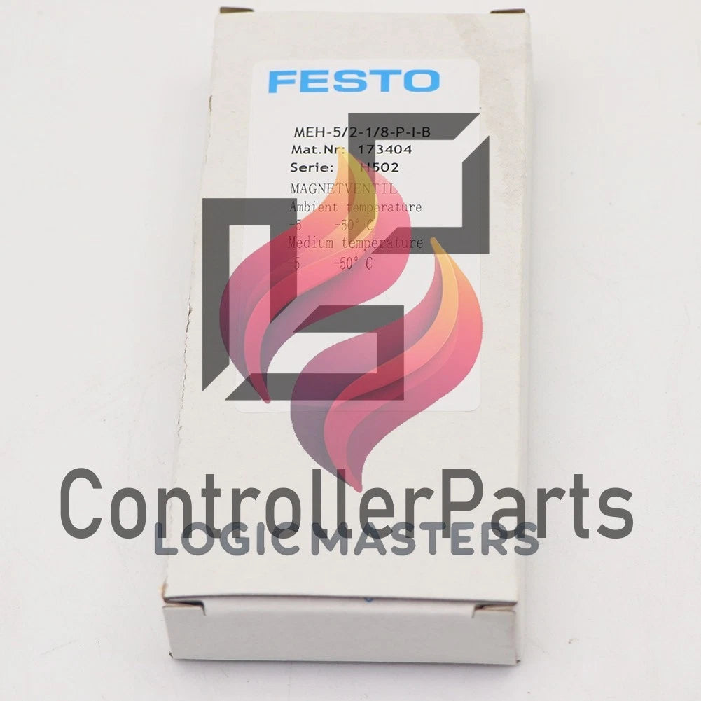 1PCS FESTO Solenoid Valve MEH-5/2-1/8-P-I-B 173404