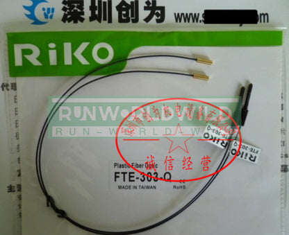 1PCS For RIKO Fiber Optic Sensor FTE-303-Q