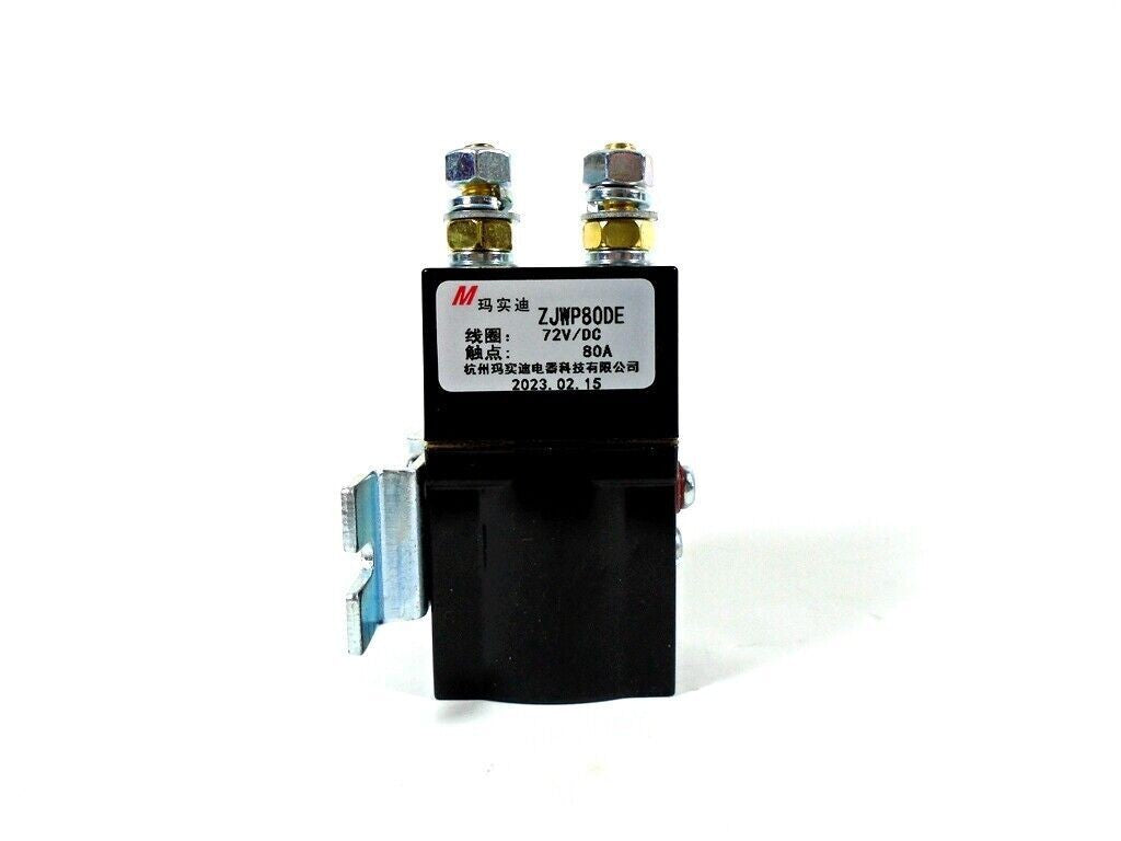 1Pcs ZJWP80DE electric car a normally open DC contactor DC 12V 24V 60V 80A