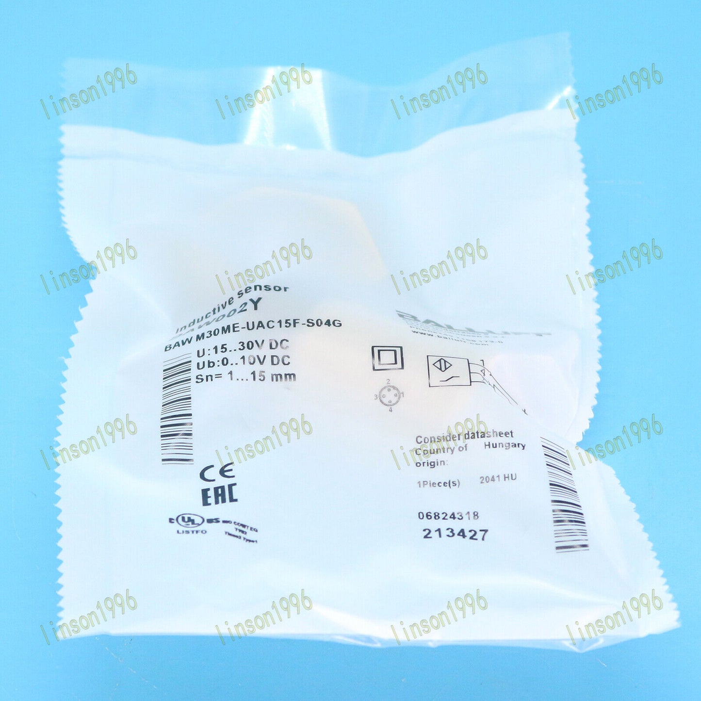 1PC BAW M30ME-UAC15F-S04G Balluff Proximity Switch Fast Shipped - BALLUFF