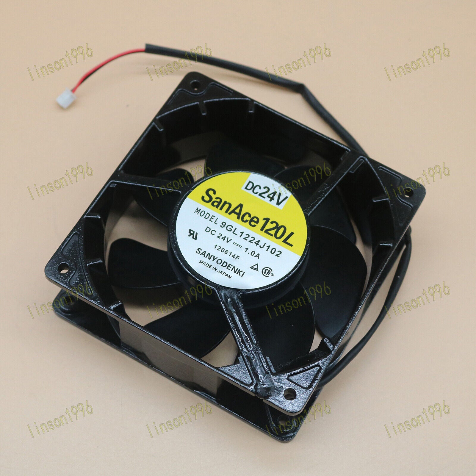 new 1pc  9GL1224J102 Sanyo cooling fan 12038 24V1.0A 120mm Fast Delivery Sanyo