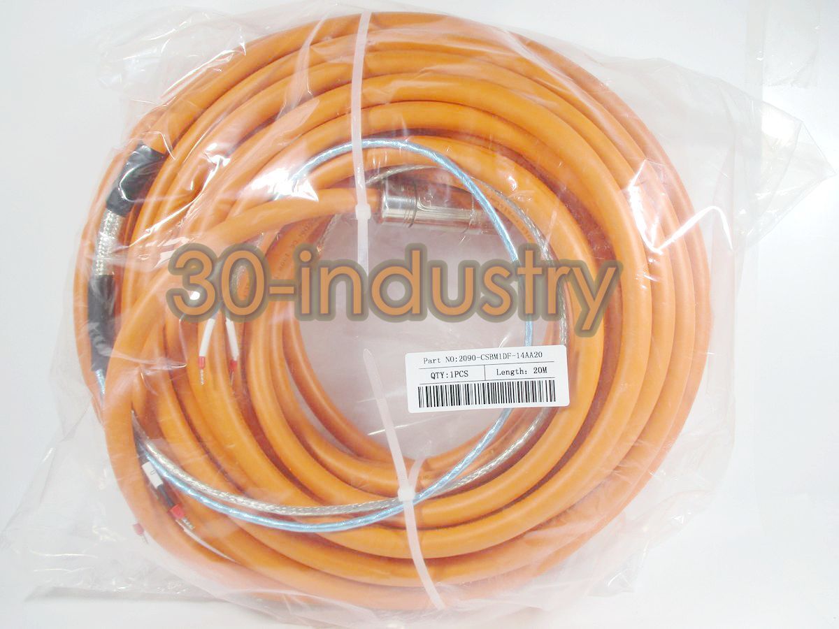 1PCS NEW Servo Power Cable 2090-CSBM1DF-14AA20 20 Meter Power Line - KOEED