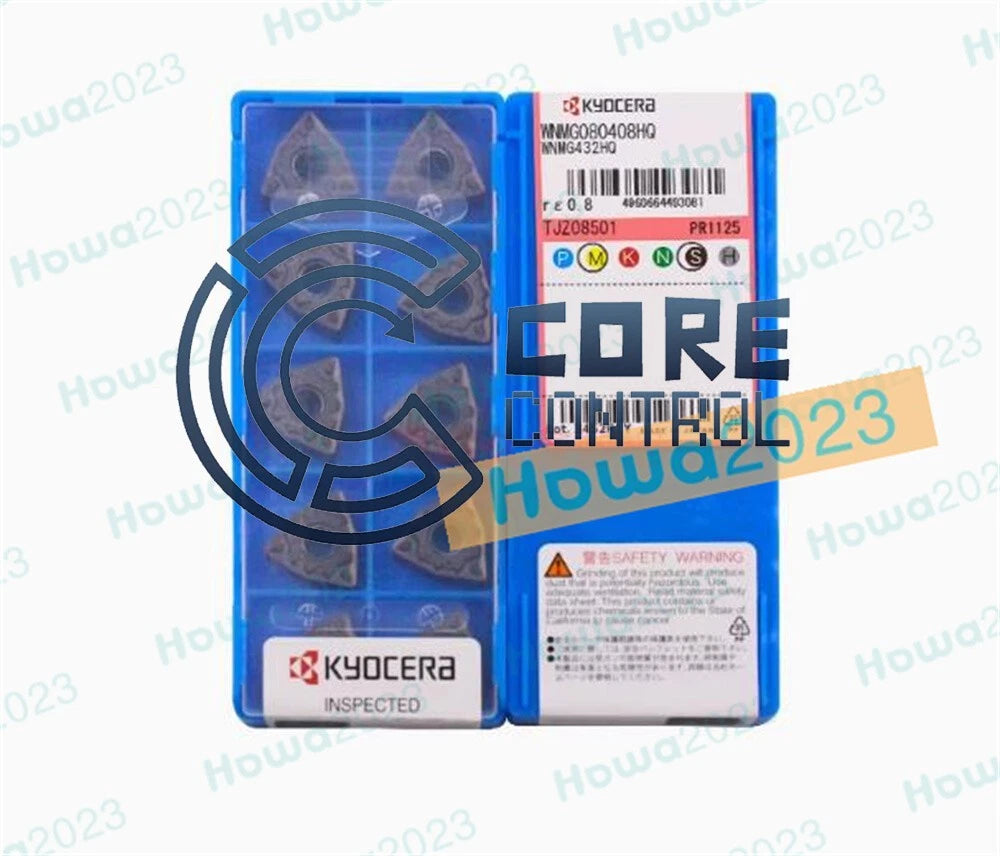 Kyocera WNMG080408HQ PR1125 WNMG432HQ Turning Blade Carbide Inserts 10pcs/Box