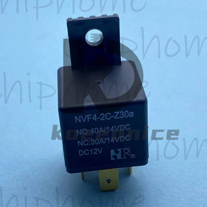 1PC NVF4-2C-Z30A DC12V 40A Power Relay 5Prong