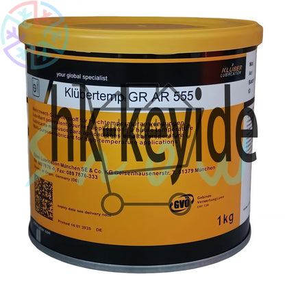 KLUBER Lubrication Klubertemp GR AR 555 Grease 1Kg ( 35.3 OZ) HIGH QUALITY