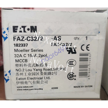 1piece EATON MOELLER Miniature Breaker FAZ-C32/2 32AMP Free ship