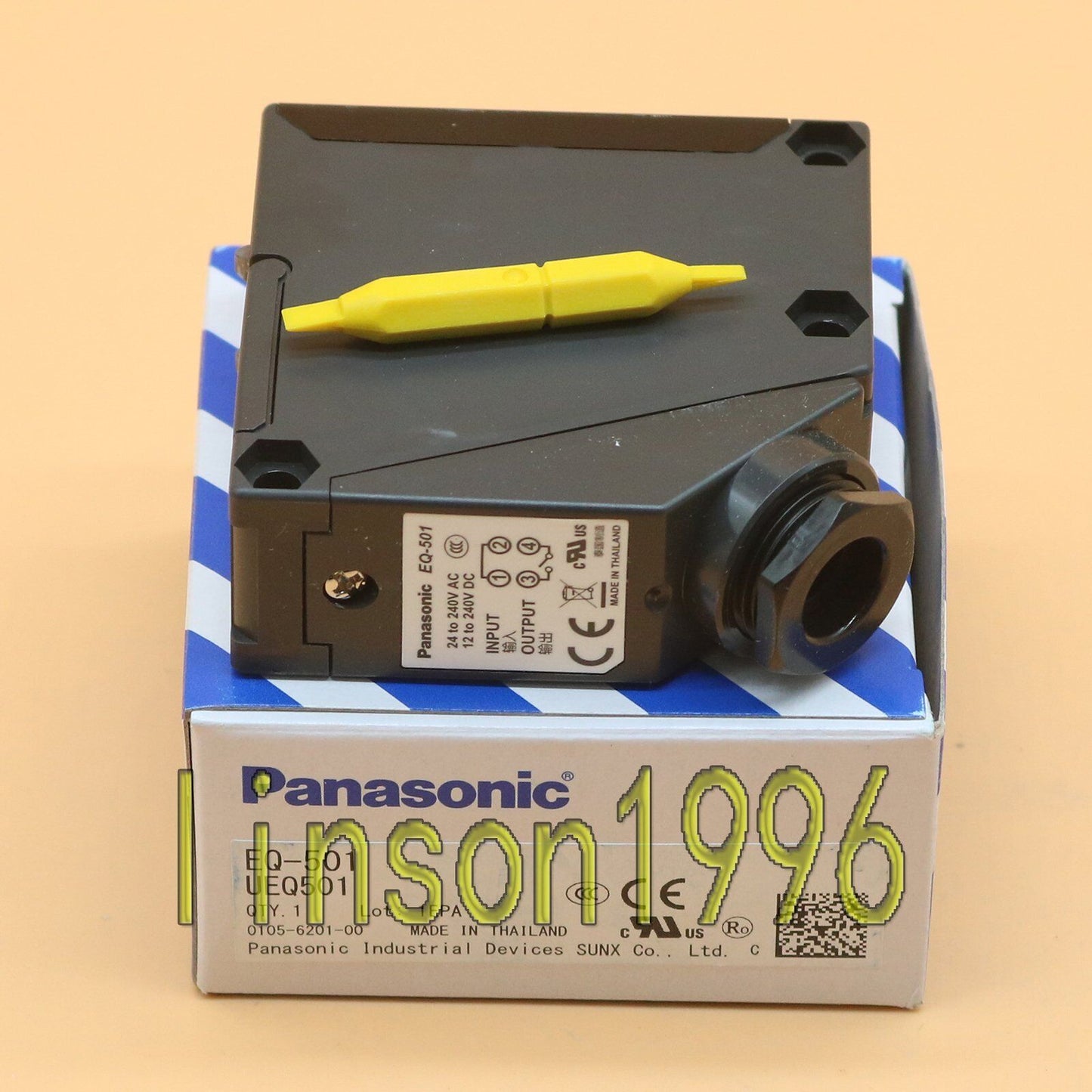 Panasonic SUNX EQ501 Photoelectric Sensor - PANASONIC