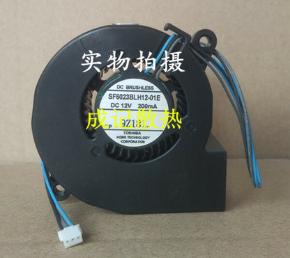 1pcs Toshiba SF6023BRH12-01E DC12V 200mA projector fan 3pin