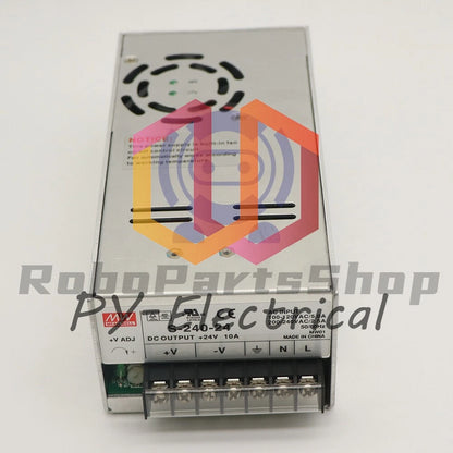 1pcs Mean Well S-240-24 Power Supply 100-120AC 0386