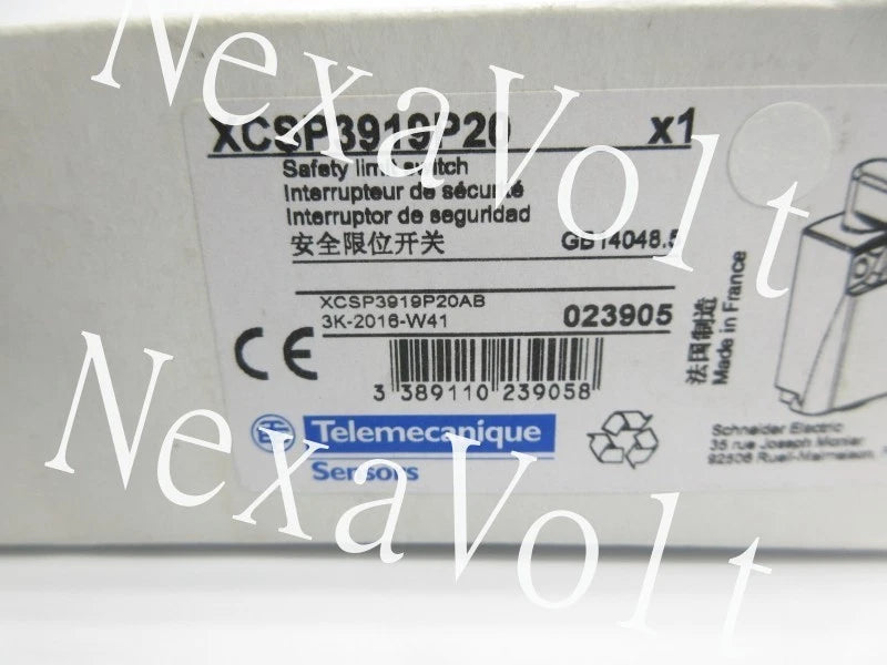TELEMECANIQUE XCSP3919P20 NSMP