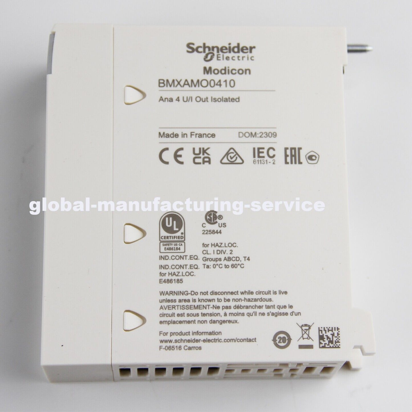 Schneider Electric Modicon BMXAMO0410 - SCHNEIDER ELECTRIC