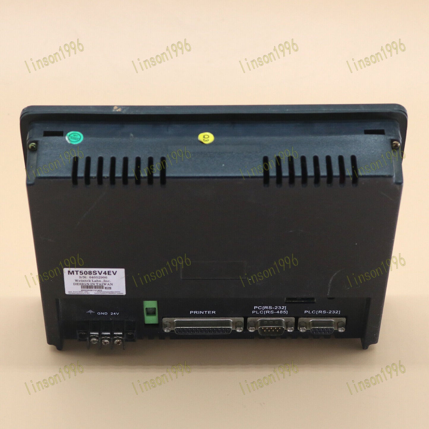 Used One Weintek MT508SV4EV Touch Panel – Tested in Good - WEINTEK