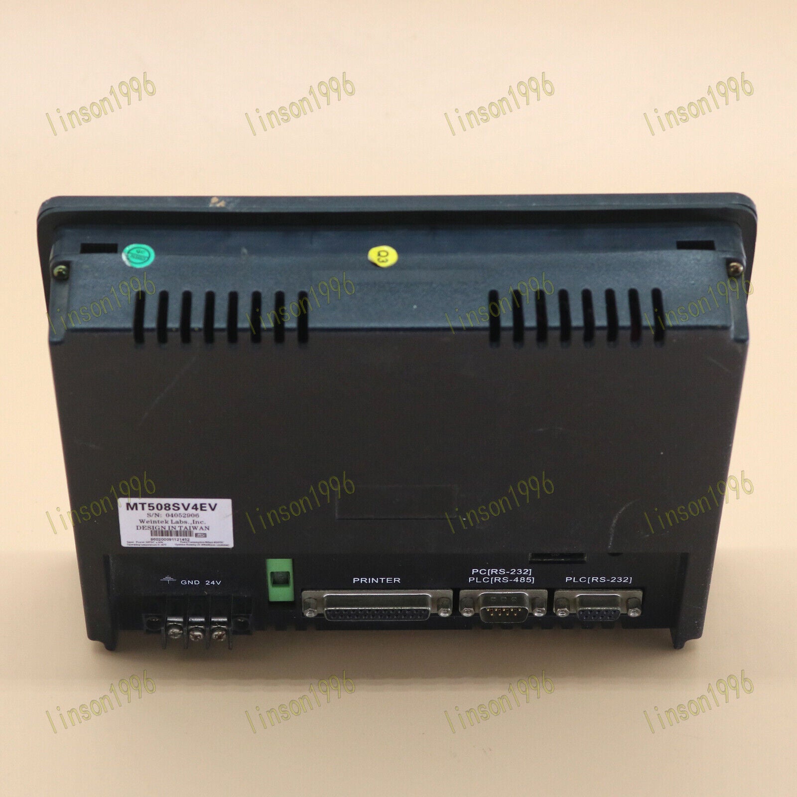 Used One Weintek MT508SV4EV Touch Panel – Tested in Good - WEINTEK