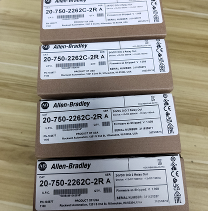 Allen-Bradley 24V DC IO Option Module 20-750-2262C-2R Replacement - ALLEN-BRADLEY