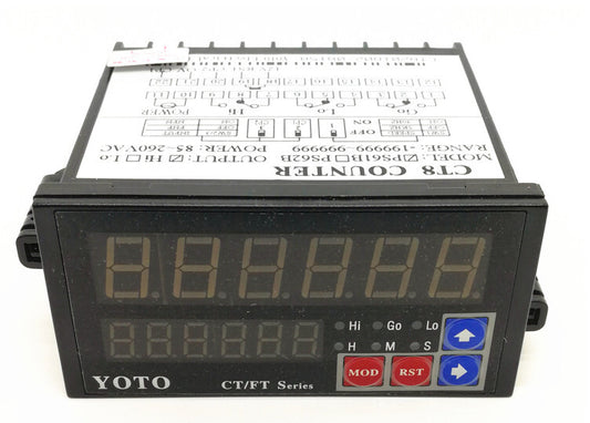 1PCS  YOTO CT8-PS61B PS61B CT8 COUNTER IN BOX 85-260VAC