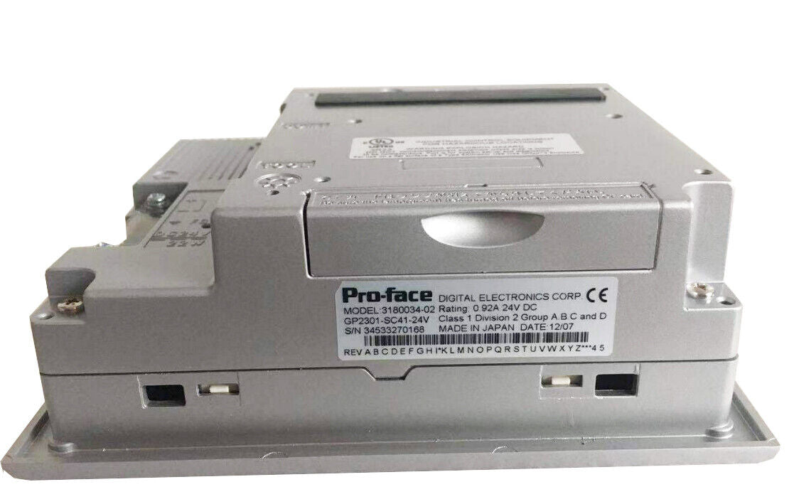 PROFACE GP2301-SC41-24V HMI Touch Screen Controller - PROFACE