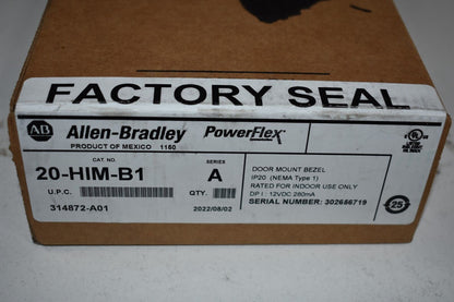 Allen Bradley PowerFlex Door Mount Bezel 20-HIM-B1 - ALLEN BRADLEY