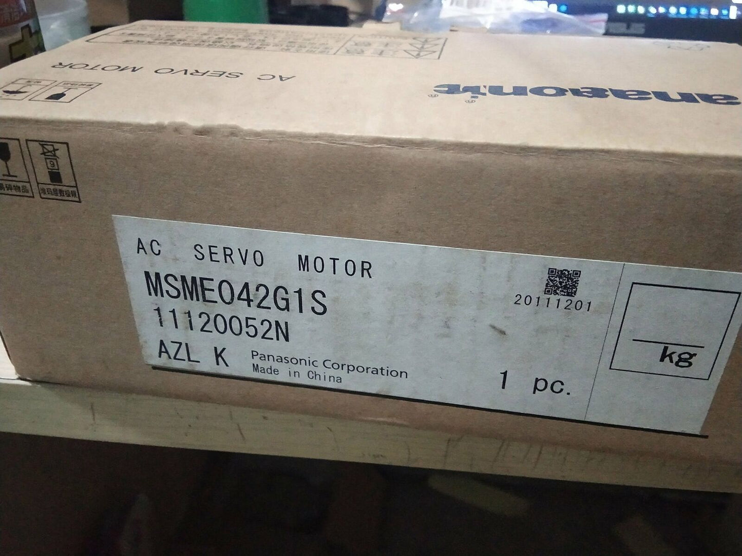 Panasonic AC Servo Motor MSME042G1S One-Year - PANASONIC