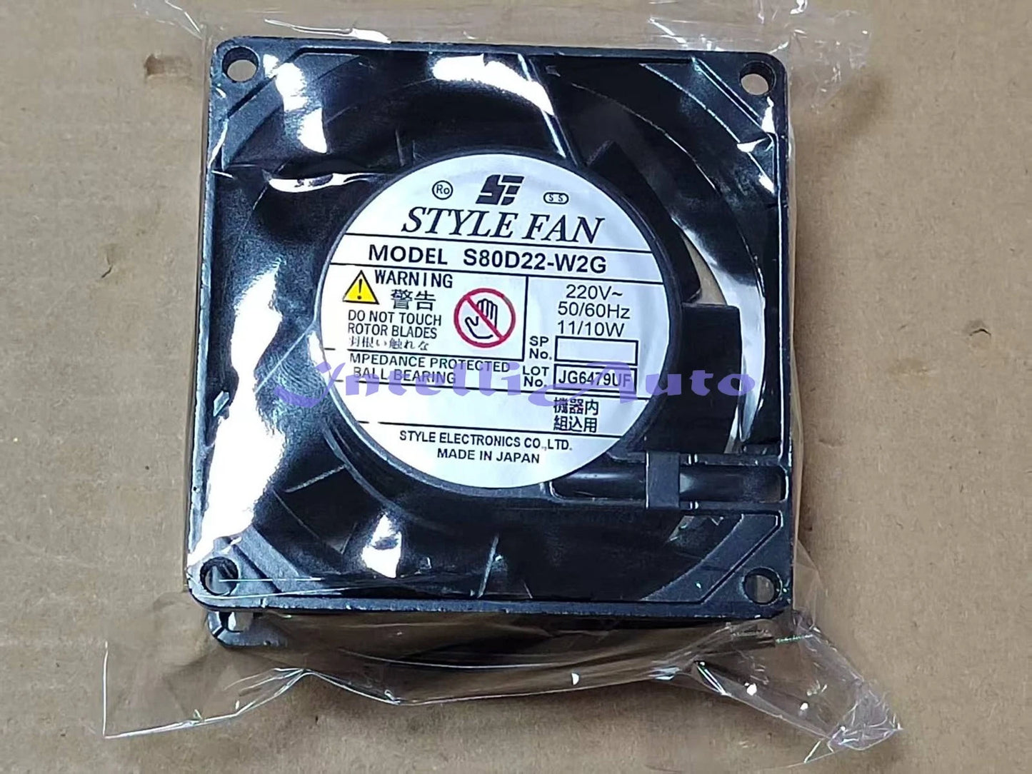 STYLE S80D22-W2G High temperature Cabinet cooling fan 220V 11/10W 2wire 1PC