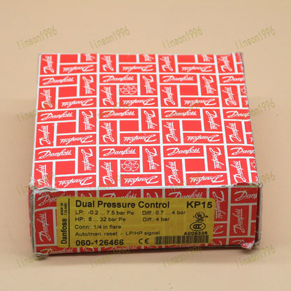 Danfoss KP15 Dual Pressure Control Manual - DANFOSS