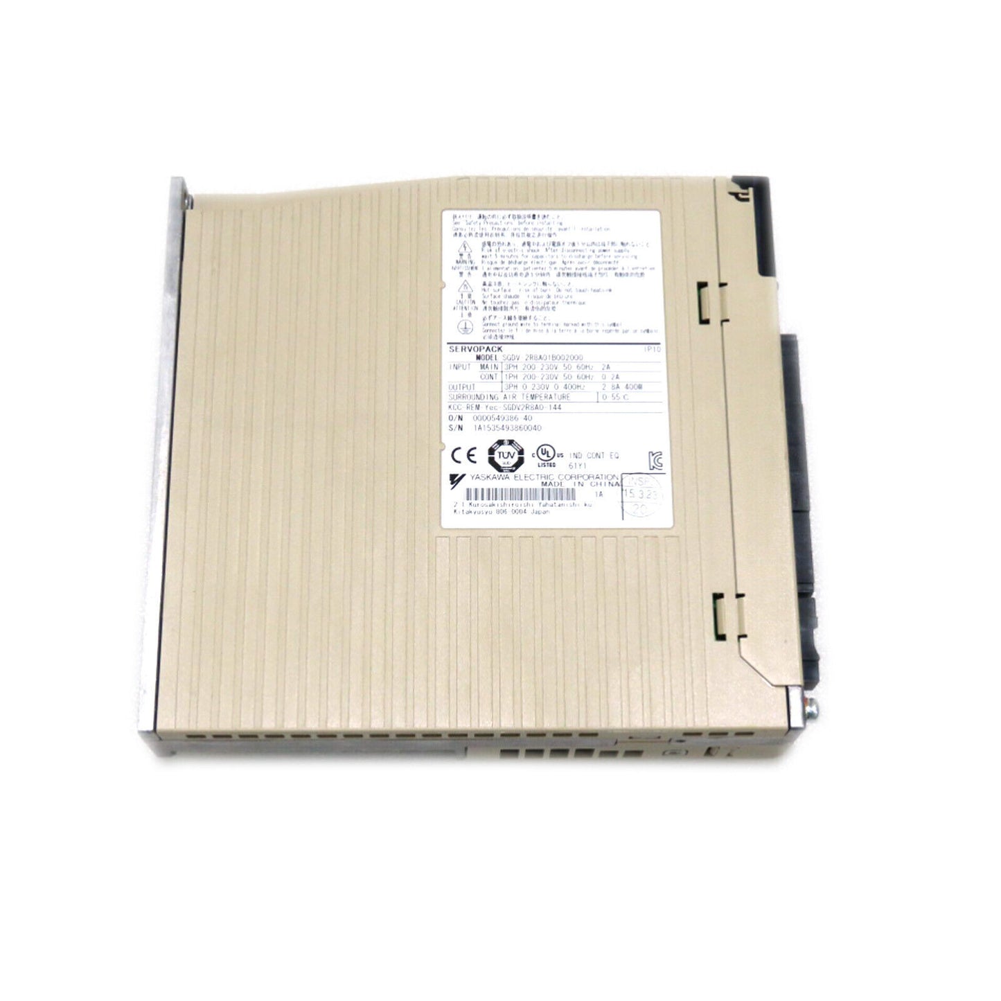 New In Box For Yaskawa SGDV-2R8A01B002000 Servo Drive - YASKAWA
