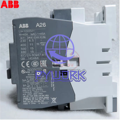 ABB AC Contactor A26-30-10 A26-30-01 Coil Voltages 24V 48V 110V 220V 380V 26AMP