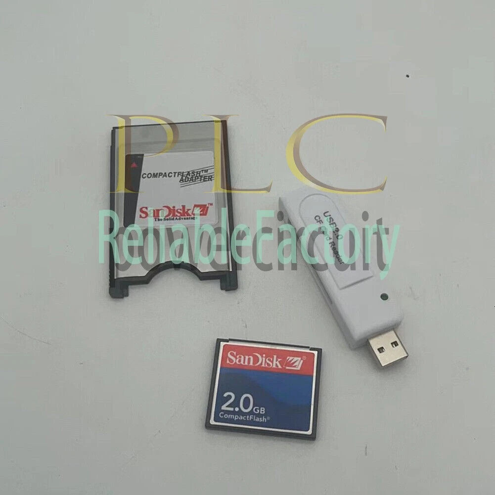 128MB/256/512/1G/2G CNC CF Compact Flash card+CF-PCMCIA Adapter+SSK reader FANUC