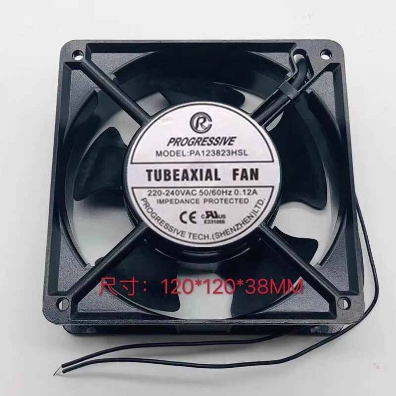 1PCS PA123823HSL AC220V-240V 0.12A 12038 Cabinet Cooling Fan