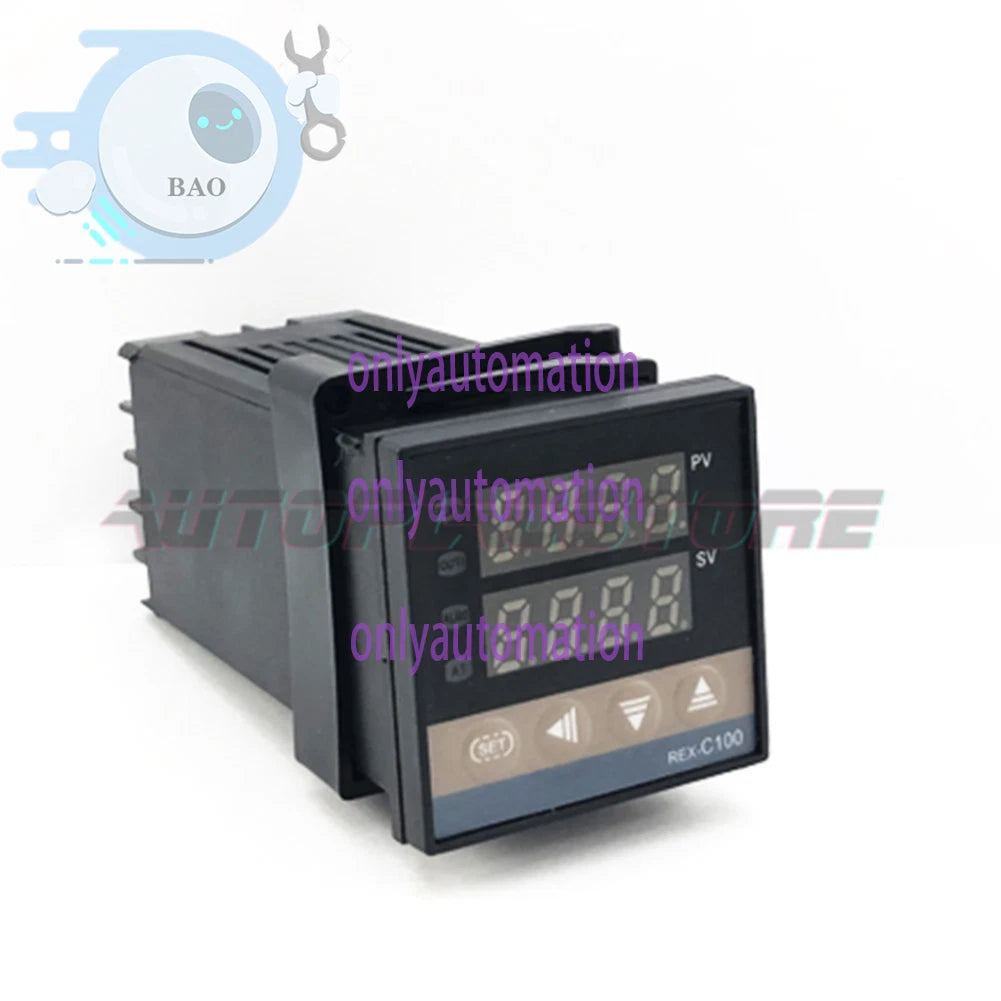 REX-C100 Digital PID Thermostat temperature Controller SSR output K Thermocouple