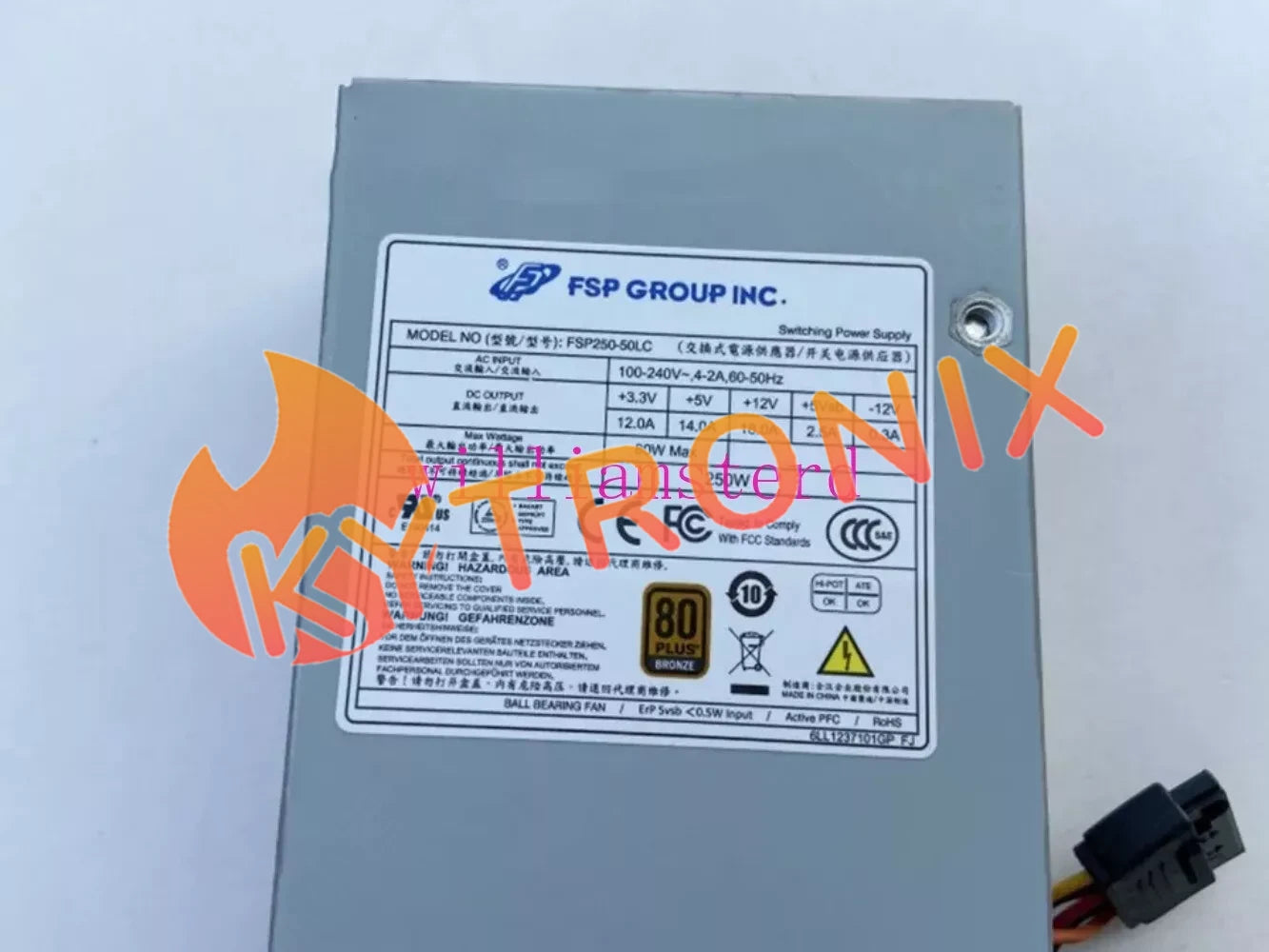 1PCS For FSP FSP250-50LC 250W 80 Plus Bronze Server Power Supply