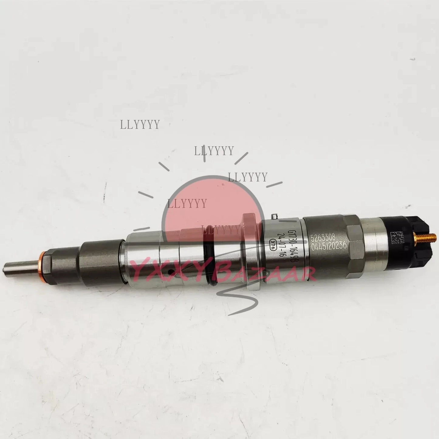 1X 5263308RX Fuel Injectors Superced 5263308 Fits For Cummins QSL8.9 5263308PX