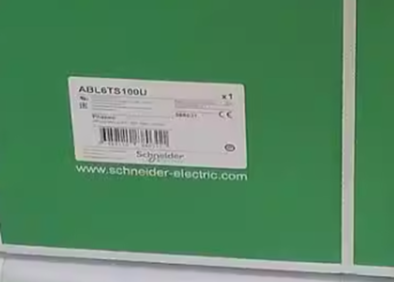 Schneider ABL6TS100U Transformer 1kVA DIN Rail Panel Mount - SCHNEIDER