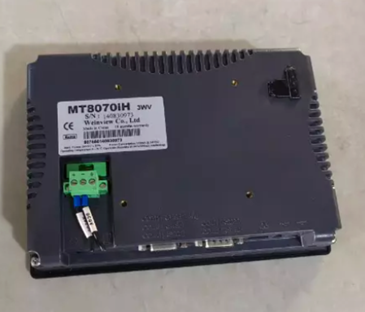 used & Tested WEINVIEW MT8070iH Touch Screen - WEINVIEW