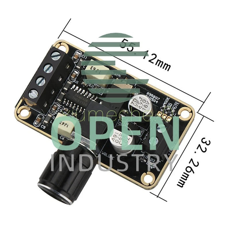 1PCS PAM8406 5W + 5W Digital HIFI Audio Stereo Amplifier Board for Speaker