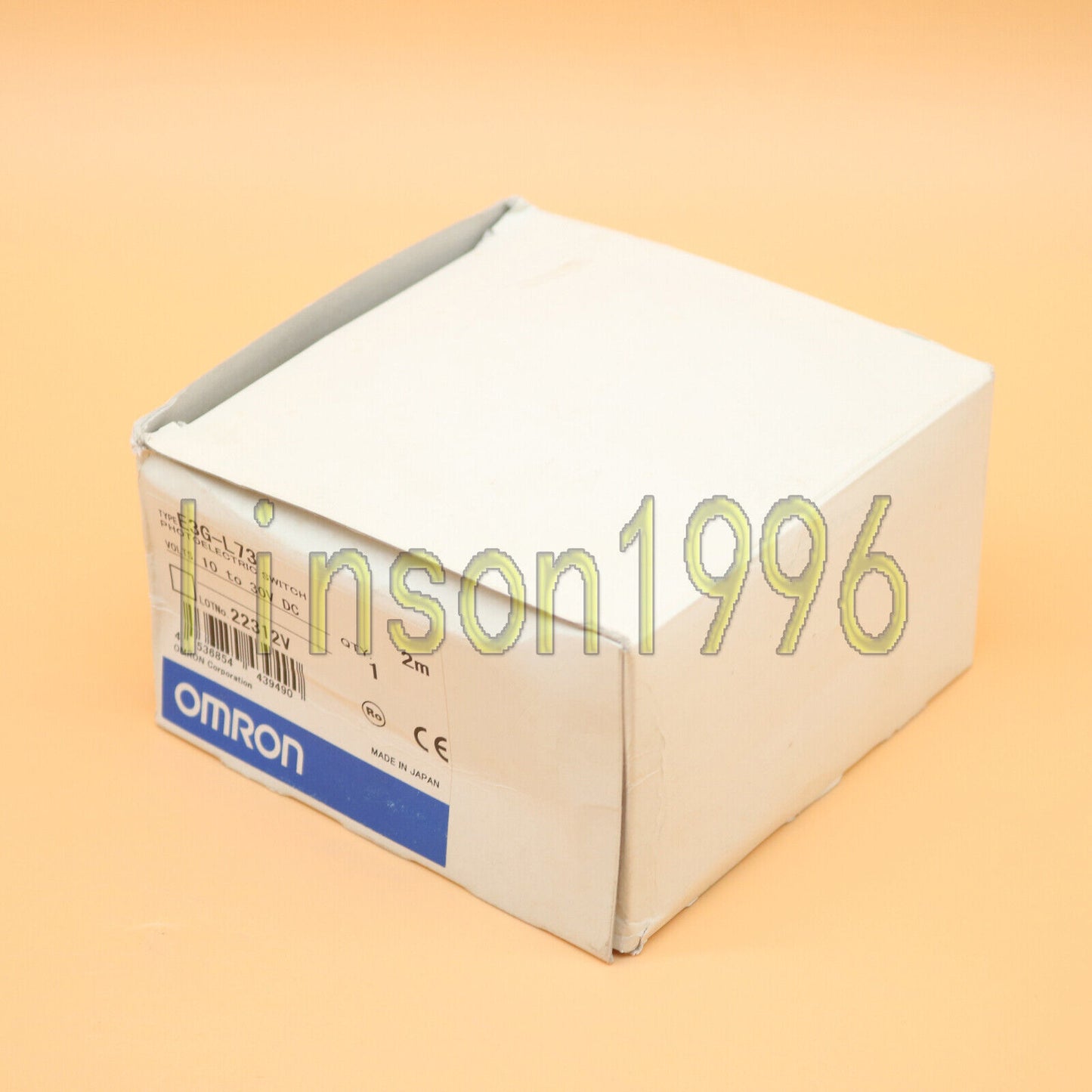 OMRON E3G-L73 10-30VDC Photoelectric Switch - OMRON